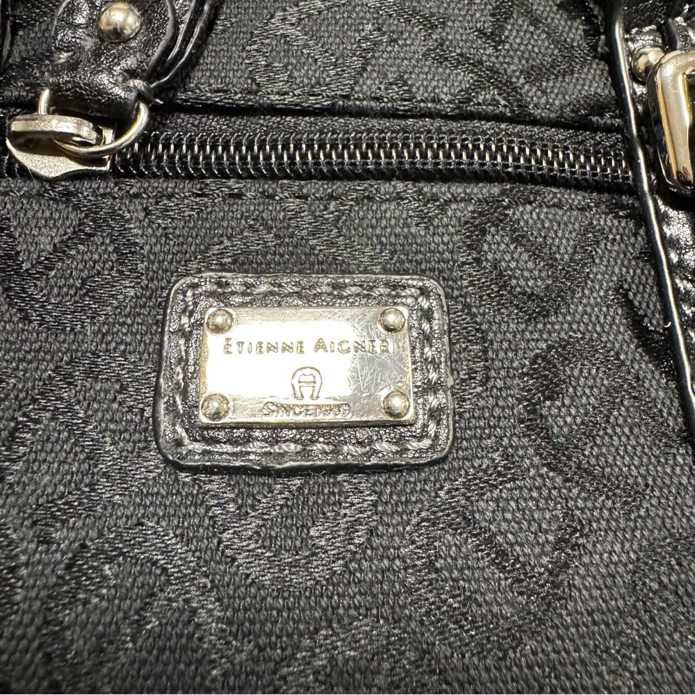 Etienne Aigner Black Crossbody Bag - Picture 3 of 7